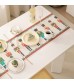 MOCOFO Christmas Nutcracker Table Runner - American Style Luxury Coffee Table Scarf, Festive Dresser Cover, Elegant Dining Table Centerpiece