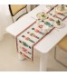 MOCOFO Christmas Nutcracker Table Runner - American Style Luxury Coffee Table Scarf, Festive Dresser Cover, Elegant Dining Table Centerpiece