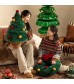 MOCOFO 3D Christmas Tree Plush Pillow, 68cm, Festive Holiday Decoration
