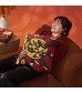 MOCOFO Artistic Chenille Throw Pillow, Unique Pattern Accent Cushion for Home Decor