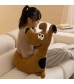 MOCOFO Novelty Dachshund Throw Pillow, Plush Animal Cushion for Playful Home Decor
