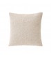 MOCOFO Textured Woven Throw Pillow Cover, Rustic Brown Accent Cushion Sham