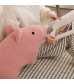 Soft Plush Pink Pig Pillow - Cute Stuffed Animal Cushion for Kids, Nursery Decor, Playroom - MOCOFO