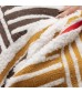 MOCOFO Patterned Chenille Throw Pillow Cover, Decorative Accent Cushion Sham