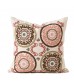 MOCOFO Ikat Pattern Lumbar Pillow Cover, Bohemian Decorative Cushion Case for Sofa, Bed, Living Room Accent