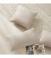 Textured Knit Throw Pillow Cover - Soft Marled Cushion Case for Sofa, Bed, Living Room Decor - MOCOFO