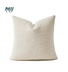 Textured Velvet Throw Pillow Cover - Soft Solid Color Cushion Case for Sofa, Bed, Living Room Decor - MOCOFO