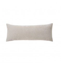 MOCOFO Textured Lumbar Pillow Cover, Soft Neutral Decorative Long Cushion Case for Sofa, Bed, Bench Accent
