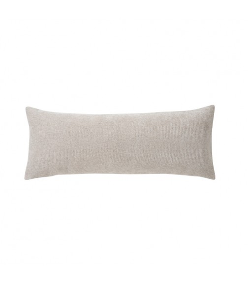 MOCOFO Textured Lumbar Pillow Cover, Soft Neutral Decorative Long Cushion Case for Sofa, Bed, Bench Accent