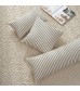 MOCOFO Striped Throw Pillow Cover, Modern Farmhouse Decorative Cushion Case for Sofa, Bed, Living Room