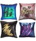 MOCOFO Glitter sequin flip Pillow 16X16'' Decorative Mermaid  Pillow Cover that change color (discount on sets)
