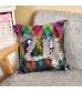 MOCOFO Reversible Color Change Sequin Throw Pillow Cases – Two-Tone Halloween Decorative Cushion Cover