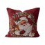 MOCOFO Double Sided Jacquard Christmas Throw Pillow Cover 18x18 Woven Accent MOCOFO Double Sided Jacquard Christmas Throw Pillow Cover 18x18 Woven Accent
