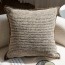 Luxury Aesthetic Brown Sofa Cushion Cover | Wabi-Sabi Light Luxury Pillow Case for Couch Bed Backrest (Polyester, Solid Color)