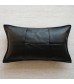 Luxury Aesthetic Brown Sofa Cushion Cover | Wabi-Sabi Light Luxury Pillow Case for Couch Bed Backrest (Polyester, Solid Color)