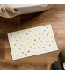 Colorful Polka Dot Quick-Dry Bath Mat - Non-Slip Absorbent PU Rug for Bathroom & Kitchen