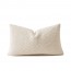 Creamy French Chic Chenille Throw Pillow Cover - Soft Luxury Textured Cushion Case for Sofa/Bed