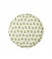 Round Cotton Chair Pads - Nordic Floral Non-Slip Quilted Seat Cushions for Dining, Office & Patio