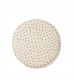 Round Cotton Chair Pads - Nordic Floral Non-Slip Quilted Seat Cushions for Dining, Office & Patio