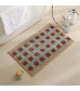 Retro Geometric Microfiber Bath Mat | Non-Slip Absorbent Bathroom Rug