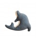 Artistic Panda Dolphin Shape Pillows | Creative Animal Silhouette Plush