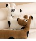 Long Dog Plush Body Pillow | Cute Animal Sleeping Support Cushion