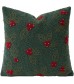 MOCOFO Christmas Throw Pillow Covers – Festive Boucle Embroidered Holiday Accent Cushions for Sofa Couch Bed Decor