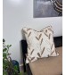 MOCOFO Sunflower Embroidered Decorative Pillow Cover 18x18
