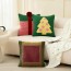 MOCOFO Spring Geometric Handwoven Cotton Pillow Cover 18x18