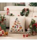 MOCOFO Chenille Christmas Tree Pillow Cover 18x18