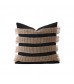 Handmade Hemp Rope Throw Pillow - Wabi-Sabi Luxury Decor
