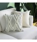 Wholesale Bohemian Living Room Decorative Printed Tufted Fur Felling Home Decor Sofa Couch Luxury Boho Cushion Pillow Cover 