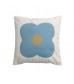 Vintage Style Home Decor Soft Velvet Flower Print Decorative Throw Pillow Cover 