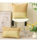 Velvet and Soft PU Backrest Pillow Cover – Stylish Sofa Cushion