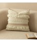 Handwoven Boho Tassel Throw Pillow Cover for Couch, 45x45 cm, Bohemian Decorative Cushion Handwoven Boho Tassel Throw Pillow Cover for Couch, 45x45 cm, Bohemian Decorative Cushion