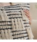 Handwoven Cotton Tassel Throw Pillow for Scandinavian Boho Home Decor