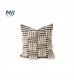 Handwoven Cotton Tassel Throw Pillow for Scandinavian Boho Home Decor