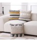 Handmade Cotton Tassel Throw Pillow Cover Nordic Home Decor Cushion for Sofa Bed