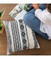 Handwoven Cotton Tassel Throw Pillow Cover Modern Farmhouse Decorative Cushion for Sofa Bed