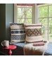 Handwoven Cotton Tassel Throw Pillow Cover Modern Farmhouse Decorative Cushion for Sofa Bed