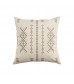 New Arrivals 18 X 18 Farmhouse Bohemia Embroidered Washed Pillow Covers For Home Sofa Decor 
