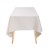Starlight yarn dyed jacquard rolled edge tablecloth - white