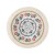 Yunxi cotton thread print round placemat - yellow