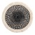 Jianglin cotton thread printed placemat - black on white