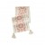 Maple red cotton thread printed tassel table runner