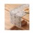 Evening jasmine linen imitation printing curled edge table flag