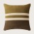 horizontal double wide stripes - military green+brown