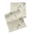 Ruolan cotton thread printed flowing beard table flag - beige