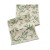 Yuanyuanzhiqing cotton thread printed flowing beard table flag - green