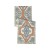 Ophelia cotton thread printed flowing beard table flag